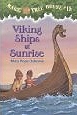 Viking Ships at Sunrise