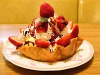イチゴのデザート