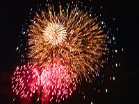 横浜の花火