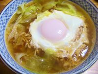月見ラーメン