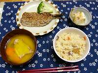 夕飯