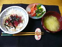今日の晩ごはん