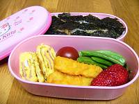 今日のお弁当